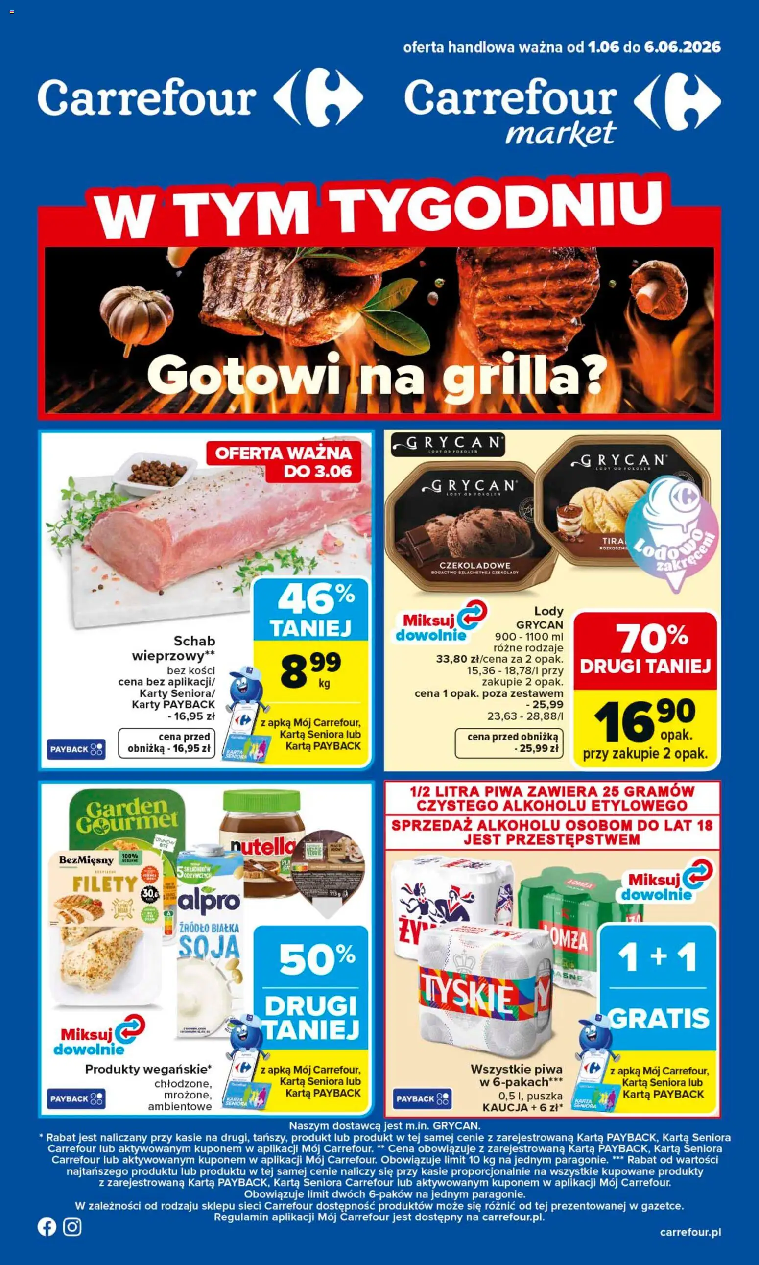 Carrefour gazetka od 01.06.2026 | Strona: 1