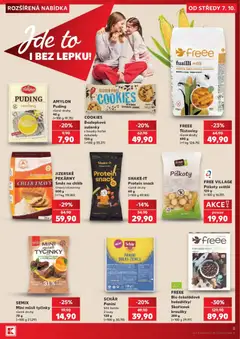 Náhled letáku MINI MÜSLI TYČINKY, Mini müsli tyčinky různé druhy 70 g od 07.10.2026 | Strana: 5 | Produkty: Müsli tyčinky, Cookies, Müsli, Bezlepkové sušenky
