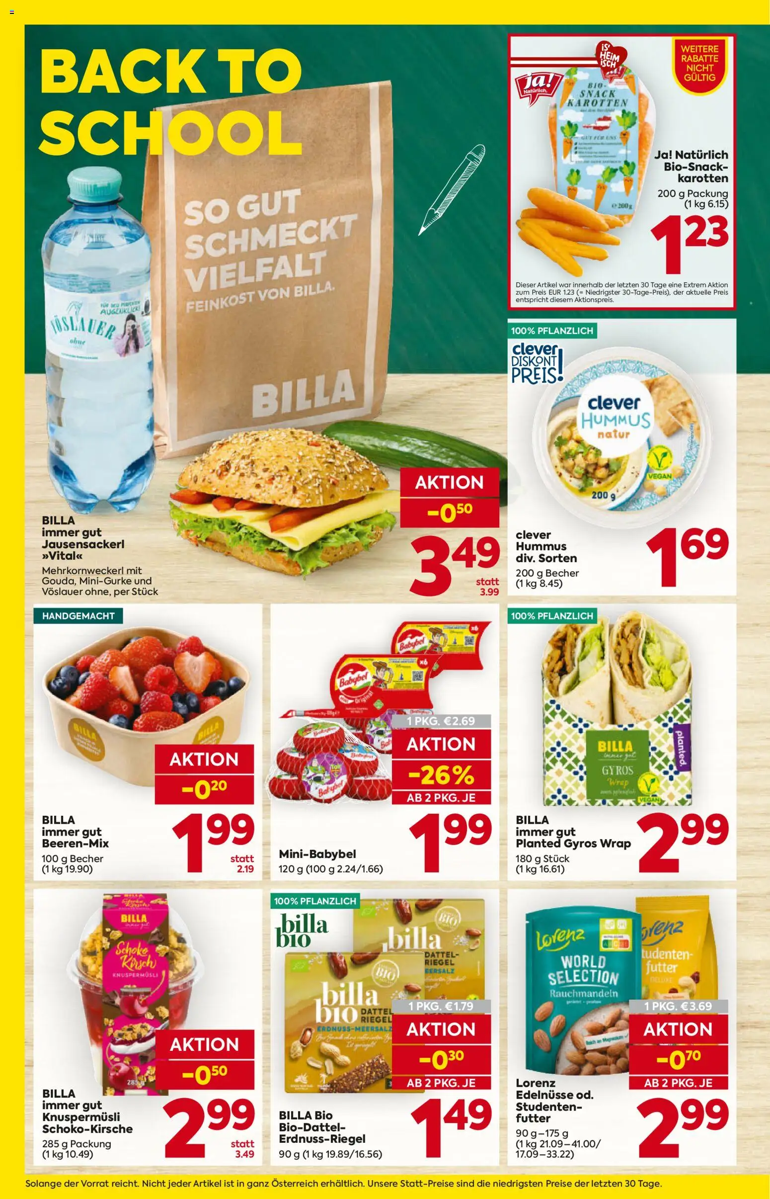 Billa - Flugblatt gültig ab 27.08.2026 | Seite: 6