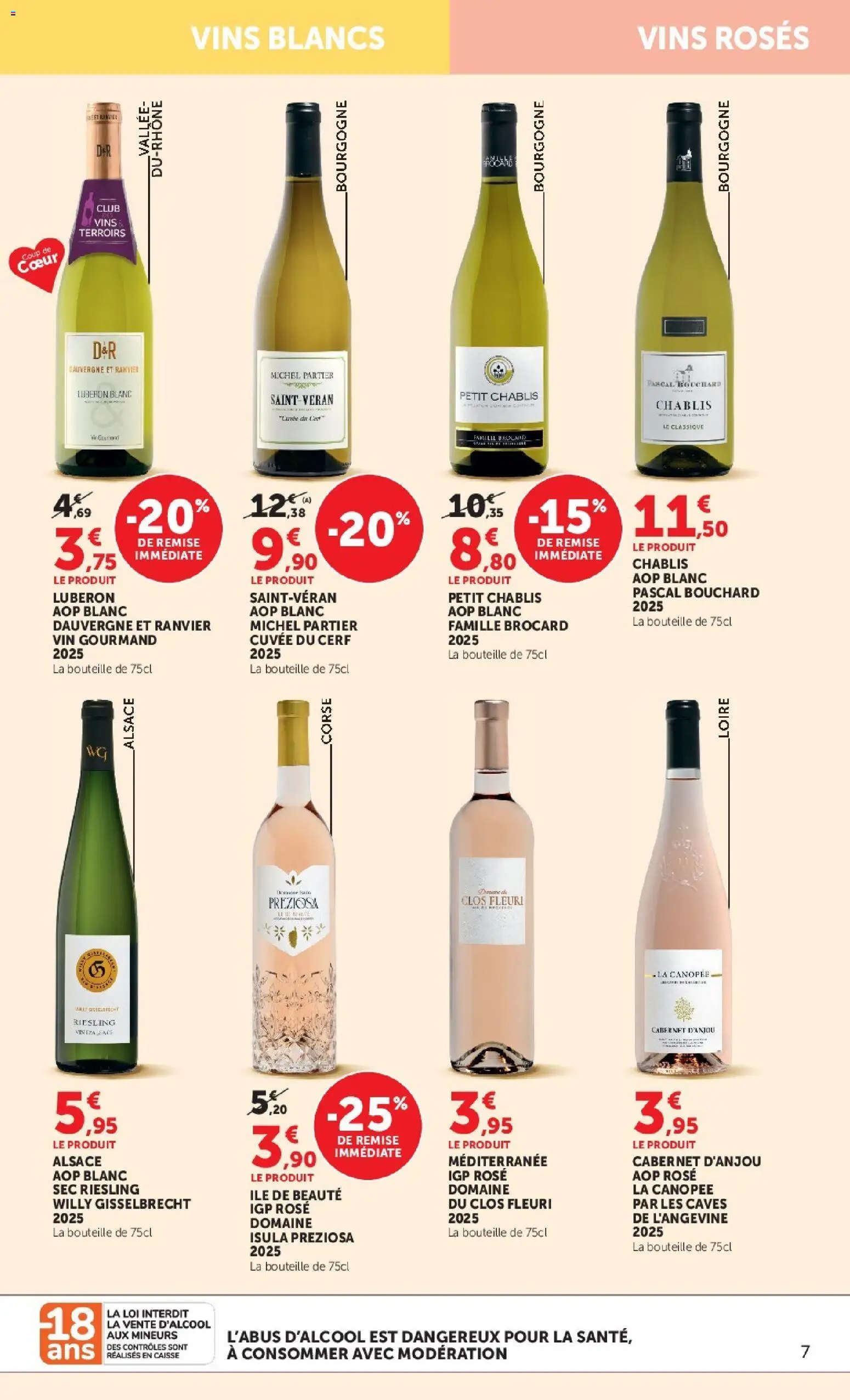 {H1} | Page: 7 | Produits: Bourgogne, Chablis, Bouteille, Vin