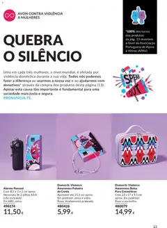Pré-visualização Catálogo Avon Campanha 5 válido de 01.05.2026 | Página: 13