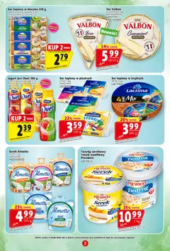 Pogląd oferty "Prim Market gazetka" - ważna od 05.06.2026 | Strona: 5 | Produkty: Ser topiony, Mleka, Camembert, Ser
