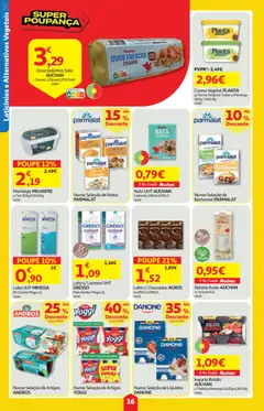 Pré-visualização Auchan folheto válido de 14.05.2026 | Página: 16 | Produtos: Aveia, Cama, Chocolate, Nata