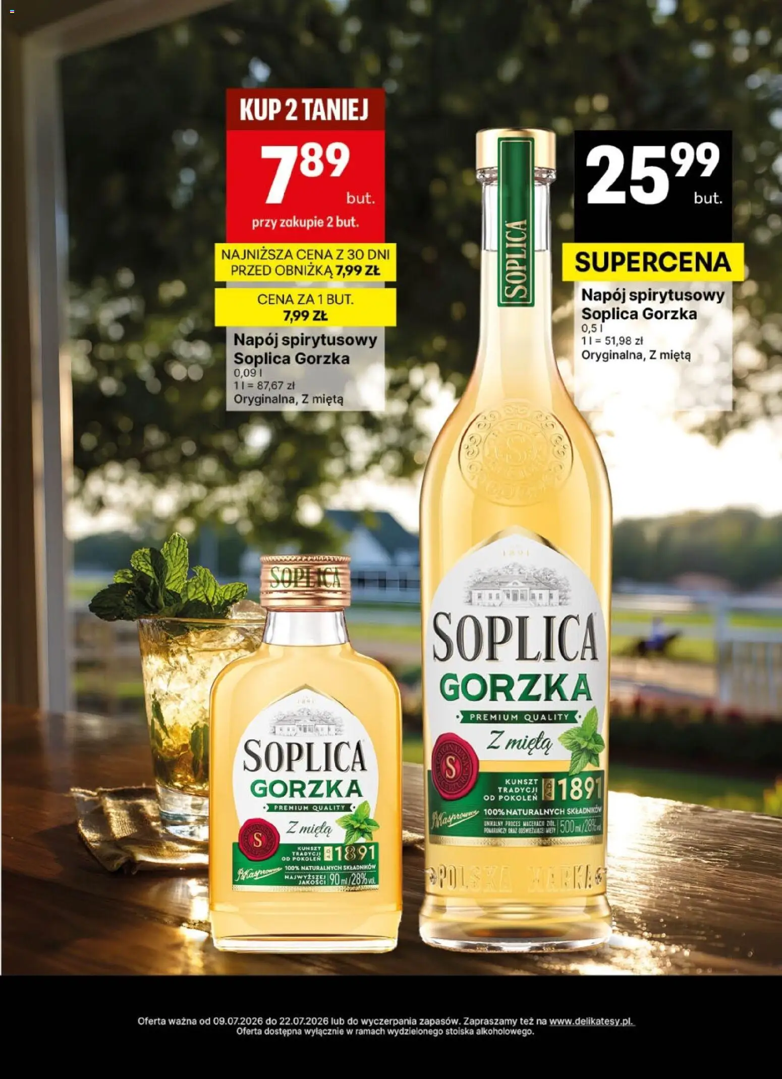 Delikatesy Centrum gazetka - DeliBarek od 09.07.2026 | Strona: 13 | Produkty: Mięta