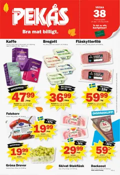 Pekås erbjudanden - Förhandsvisning av reklamblad från butik Pekås aktuell från 14/09/2026