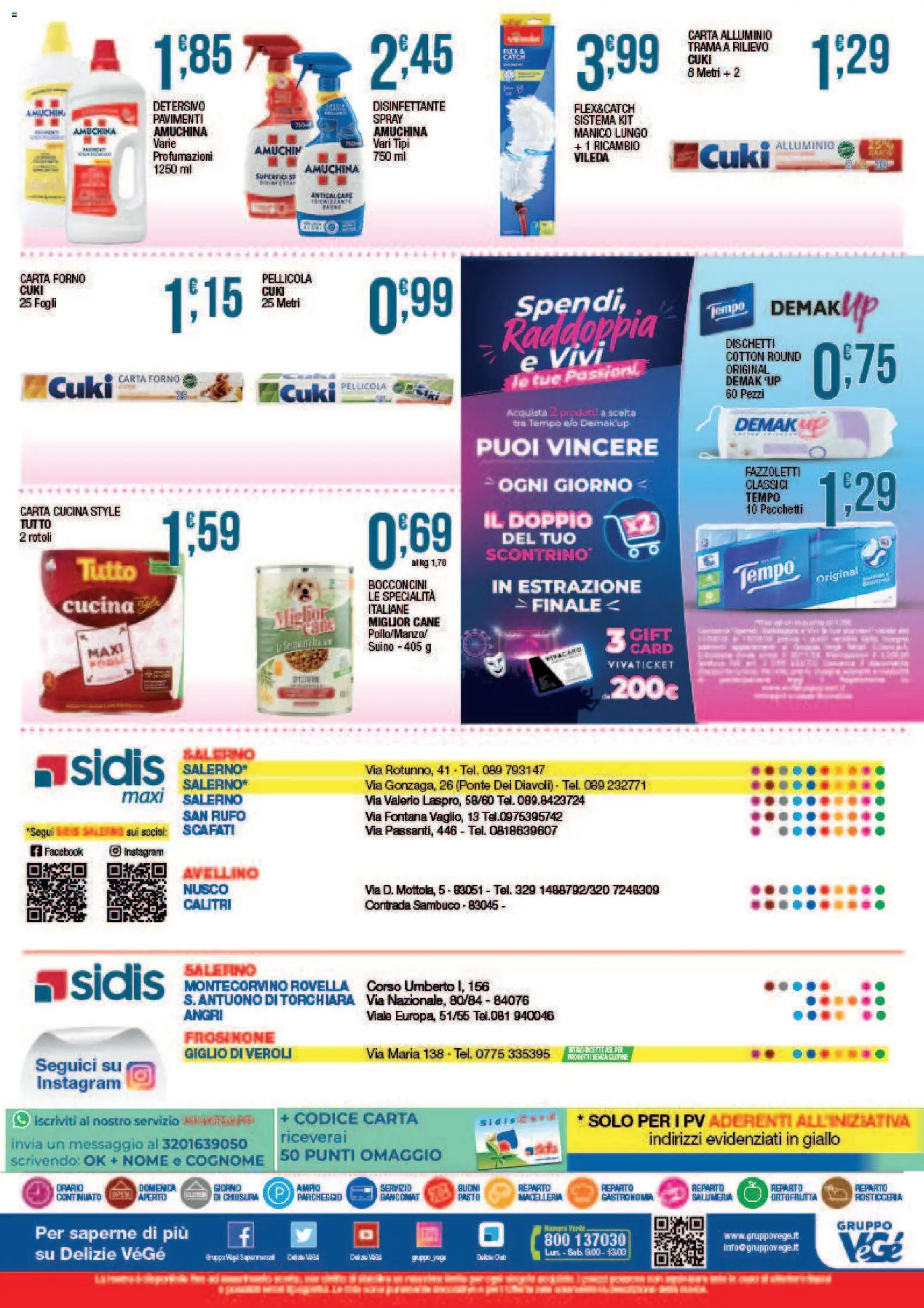Volantino Sidis del 24/08/2026 | Pagina: 24 | Prodotti: Anticalcare, Forno, Alluminio, Specialità