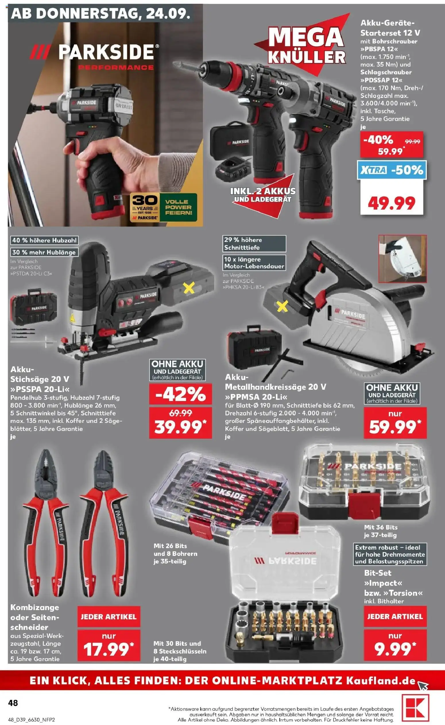 Prospekt Kaufland ab 24.09.2026 » Angebote Online zum Blättern | Seite: 48 | Produkte: Koffer, Ladegerät