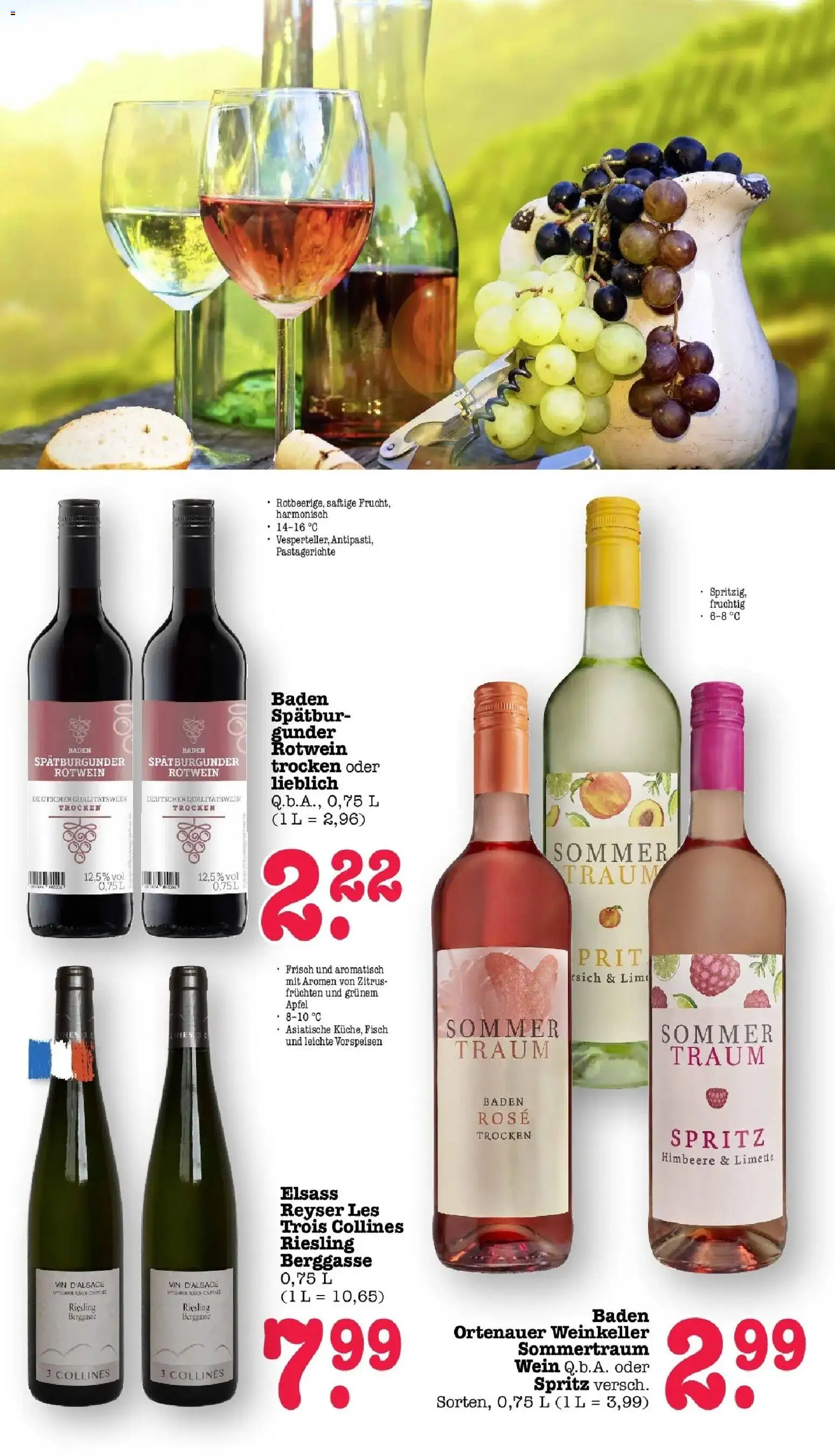 Edeka prospekt Bühlertal	 – gültig ab 10.05.2026 | Seite: 56 | Produkte: Rotwein, Fisch, Limette, Wein
