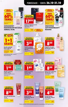 Pogląd oferty "Biedronka gazetka od poniedziałku" - ważna od 26.10.2026 | Strona: 77 | Produkty: Body, Be beauty, Dove, Krem