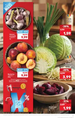 Ofertele Kaufland valabile de la 13.05.2026 | Pagină: 7 | Produse: Varză, Temizlik kovası, Ceapă, Usturoi