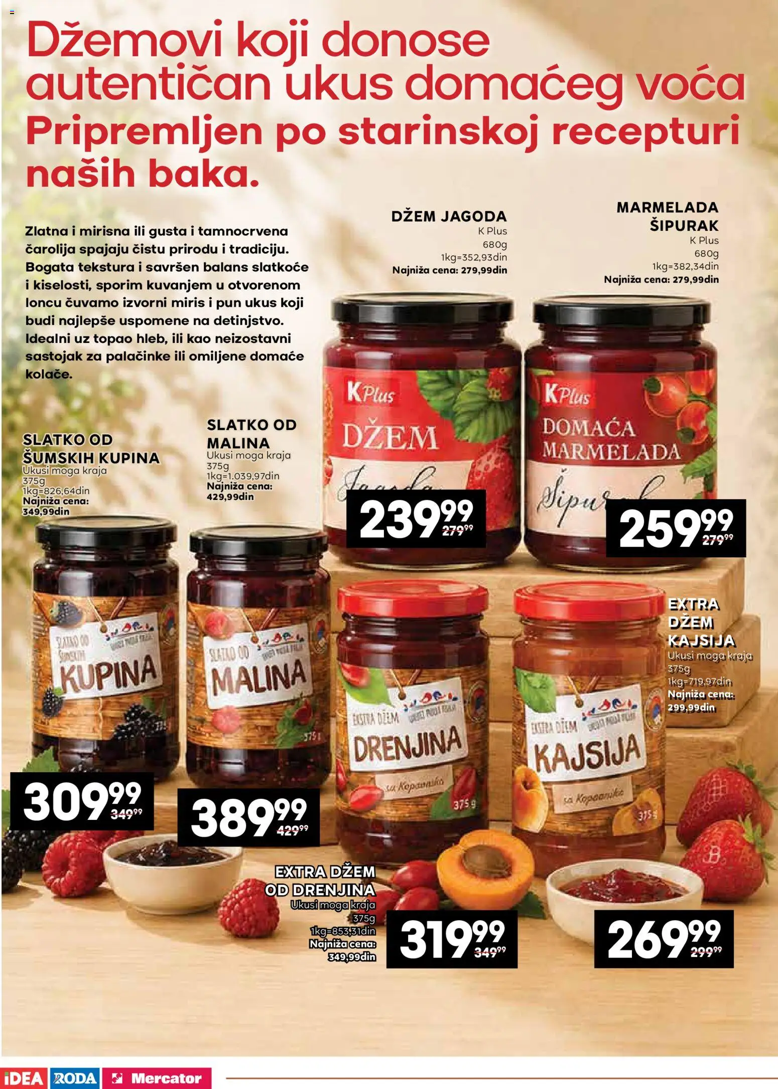 Roda katalog - važi od 14.09.2026 | Strana: 22 | Proizvode: Kupina, Miris, Malina, Palačinke