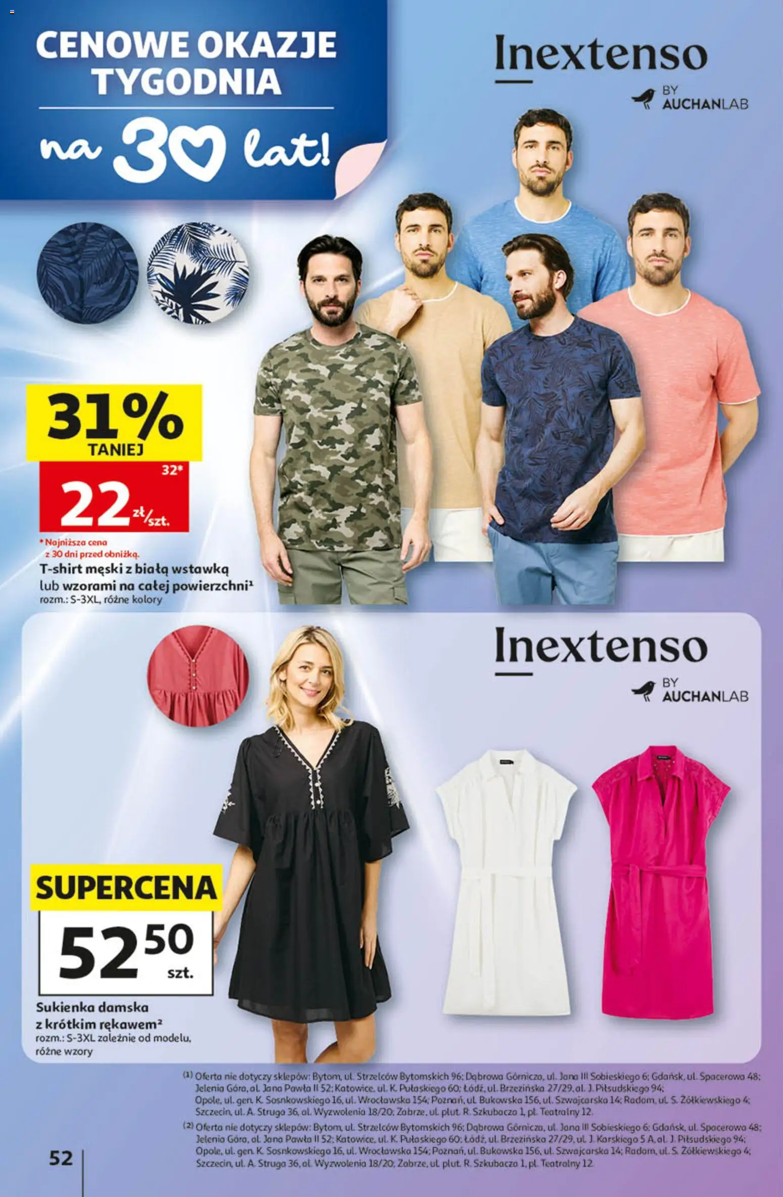 Auchan gazetka - 30 Lat Hipermarket od 14.05.2026 | Strona: 52