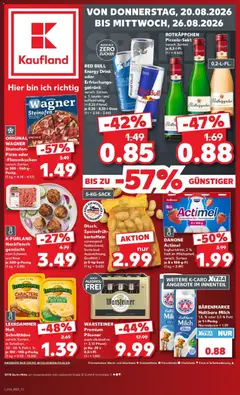 Kaufland Prospekt Berlin ab 20.08.2026 gültig