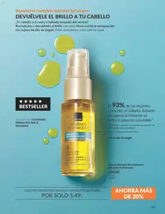 Vista previa Catálogo AVON campaña 9 válido desde el 01/09/2026 | Página: 195 | Productos: Sérum, Aceite, Té, Aceite de argán