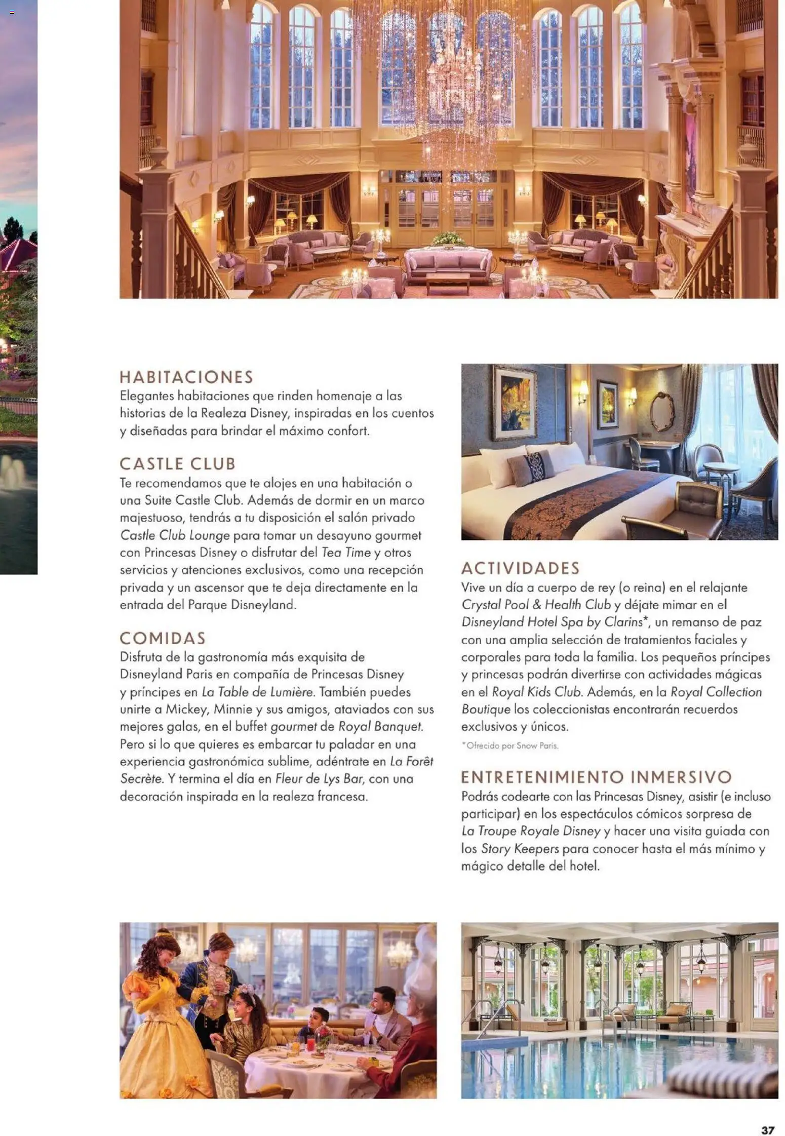 Viajes El Corte Inglés - Folleto Disneyland Paris 2027/2028 │ válido desde el 01/04/2027 | Página: 39