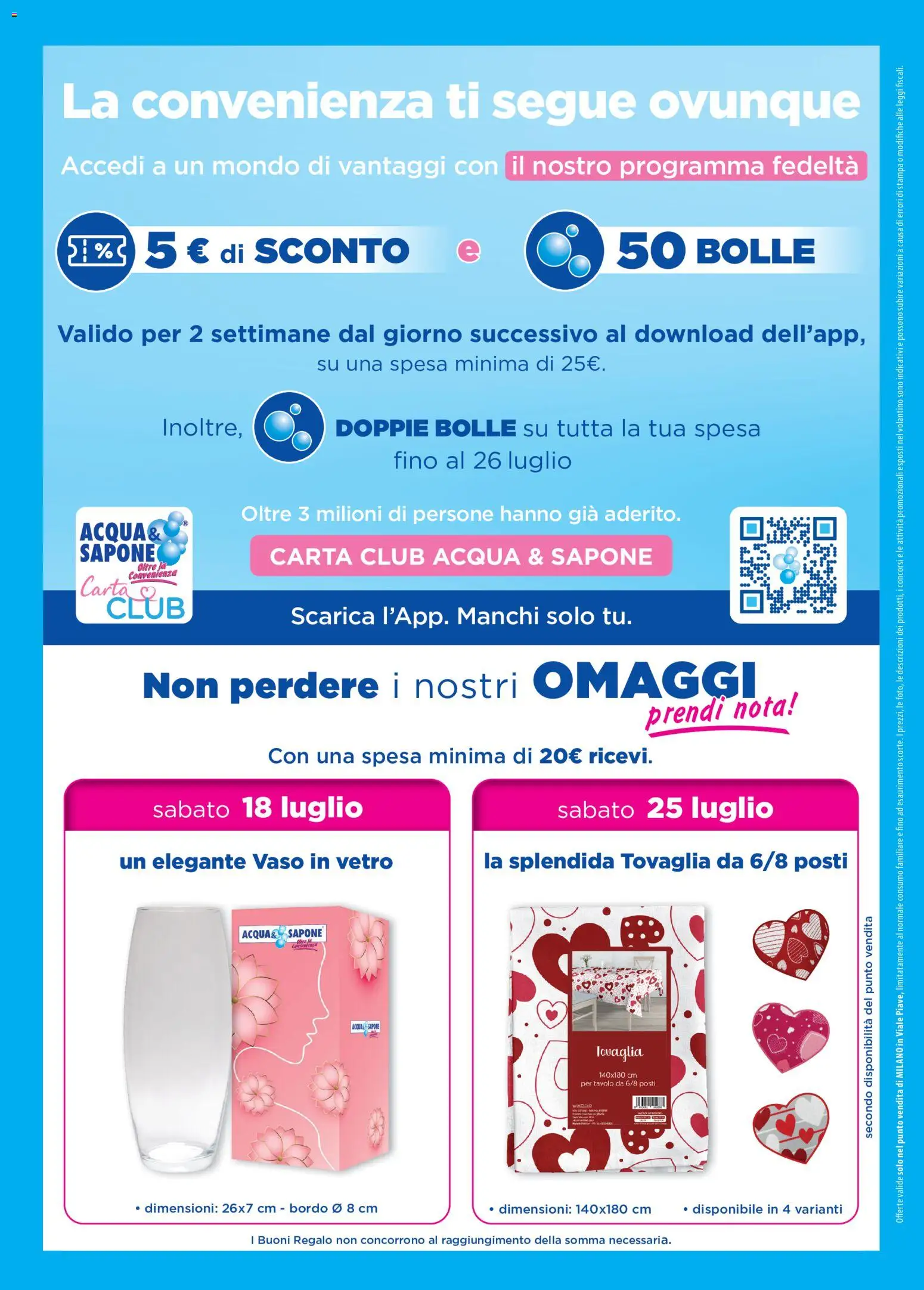 Volantino Acqua e Sapone del 14/07/2026 | Pagina: 8 | Prodotti: Sapone, Acqua, Stampa, Tavolo
