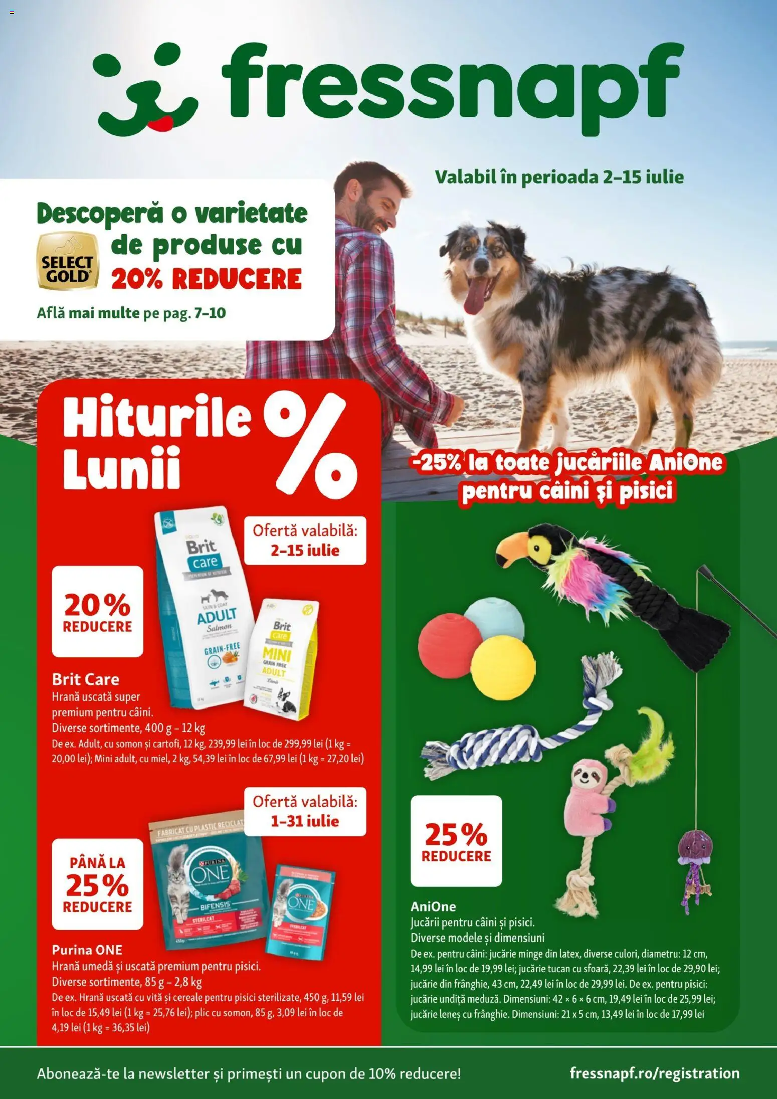 Noul catalog Fressnapf – valabil de la 02.07.2026 | Pagină: 1