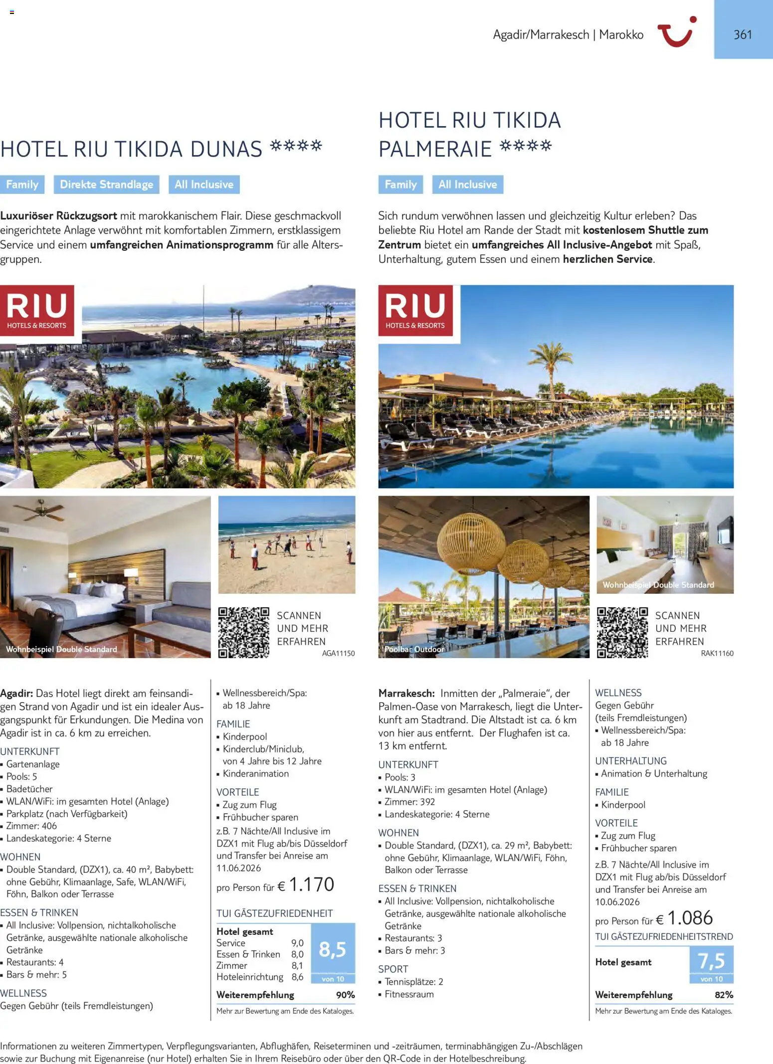 TUI Prospekt Südeuropa & Nordafrika 2026/27 – gültig ab 03.03.2026 | Seite: 361 | Produkte: Babybett