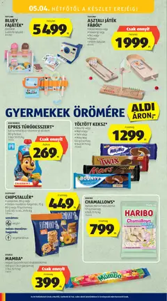 Aldi akciós újság - amely érvényes a következő dátumtól: 30.04.2026 | Oldal: 42
