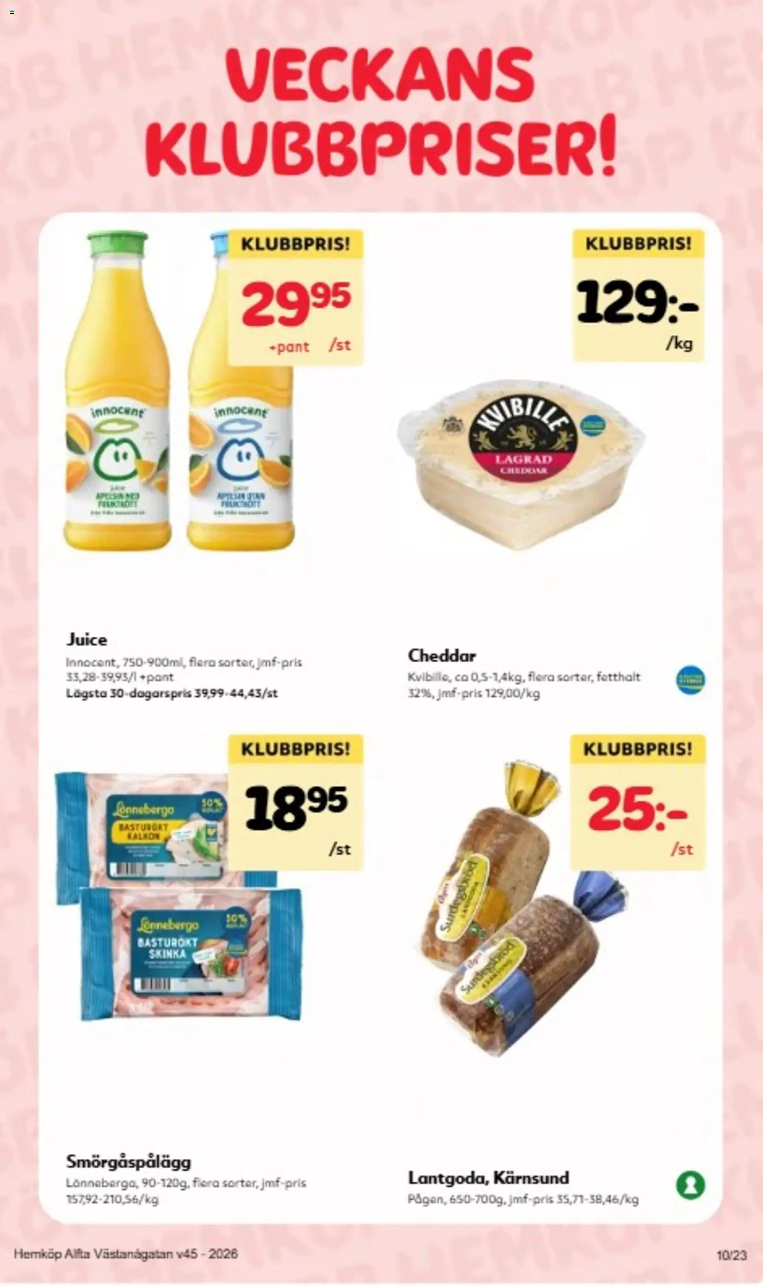 Hemköp reklamblad aktuell från 02/11/2026 | Sida: 10