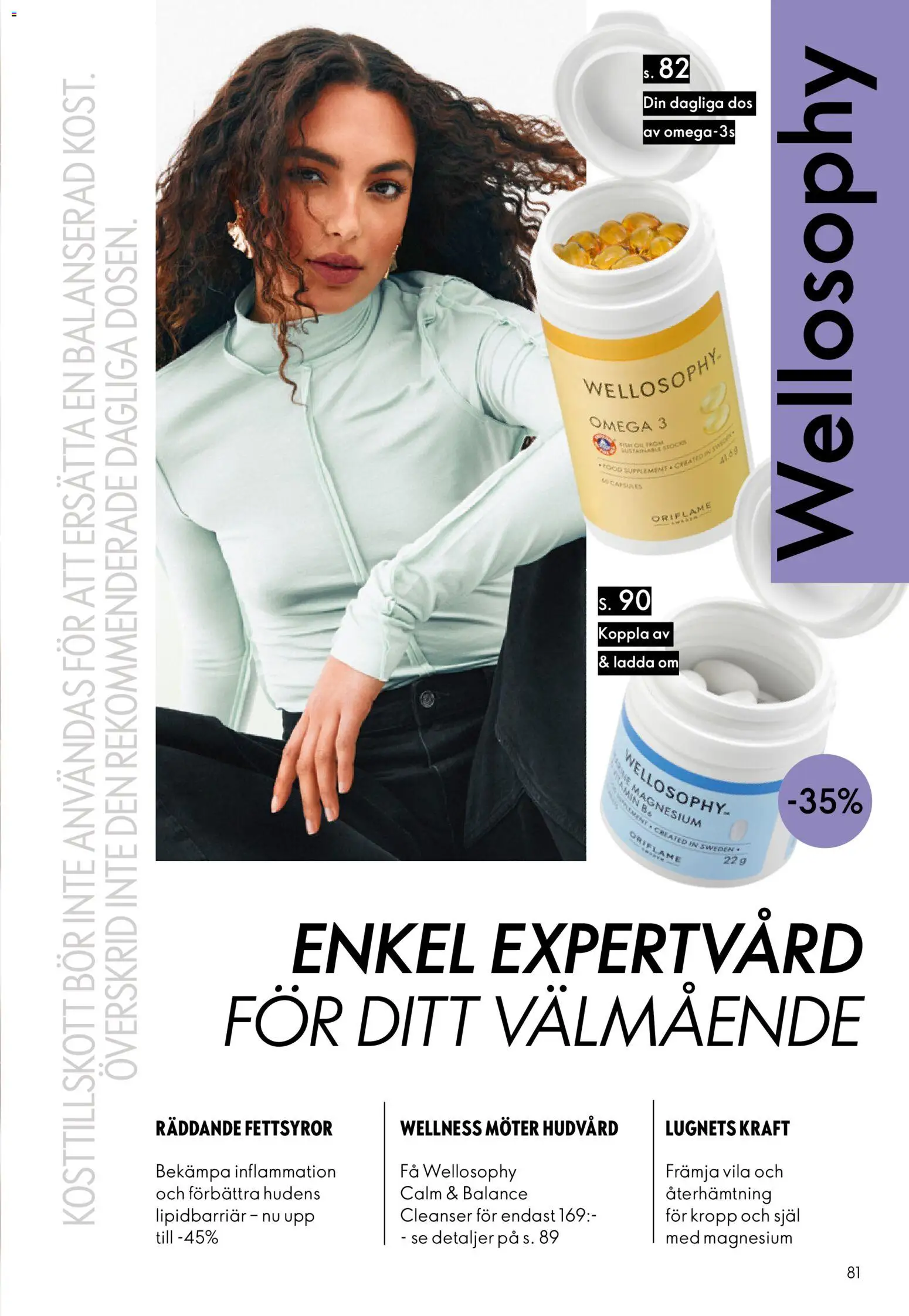 Oriflame reklamblad aktuell från 16/09/2026 | Sida: 81 | Produkter: Sjal, Omega