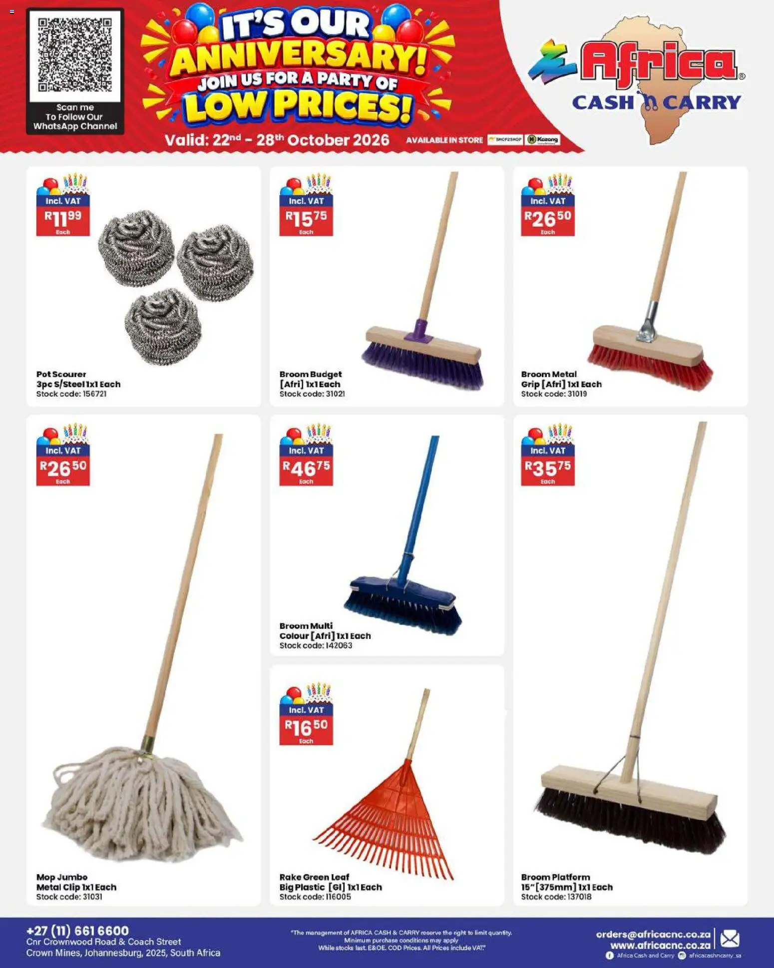New Africa Cash & Carry catalogue – valid from 22/10/2026 | Page: 75