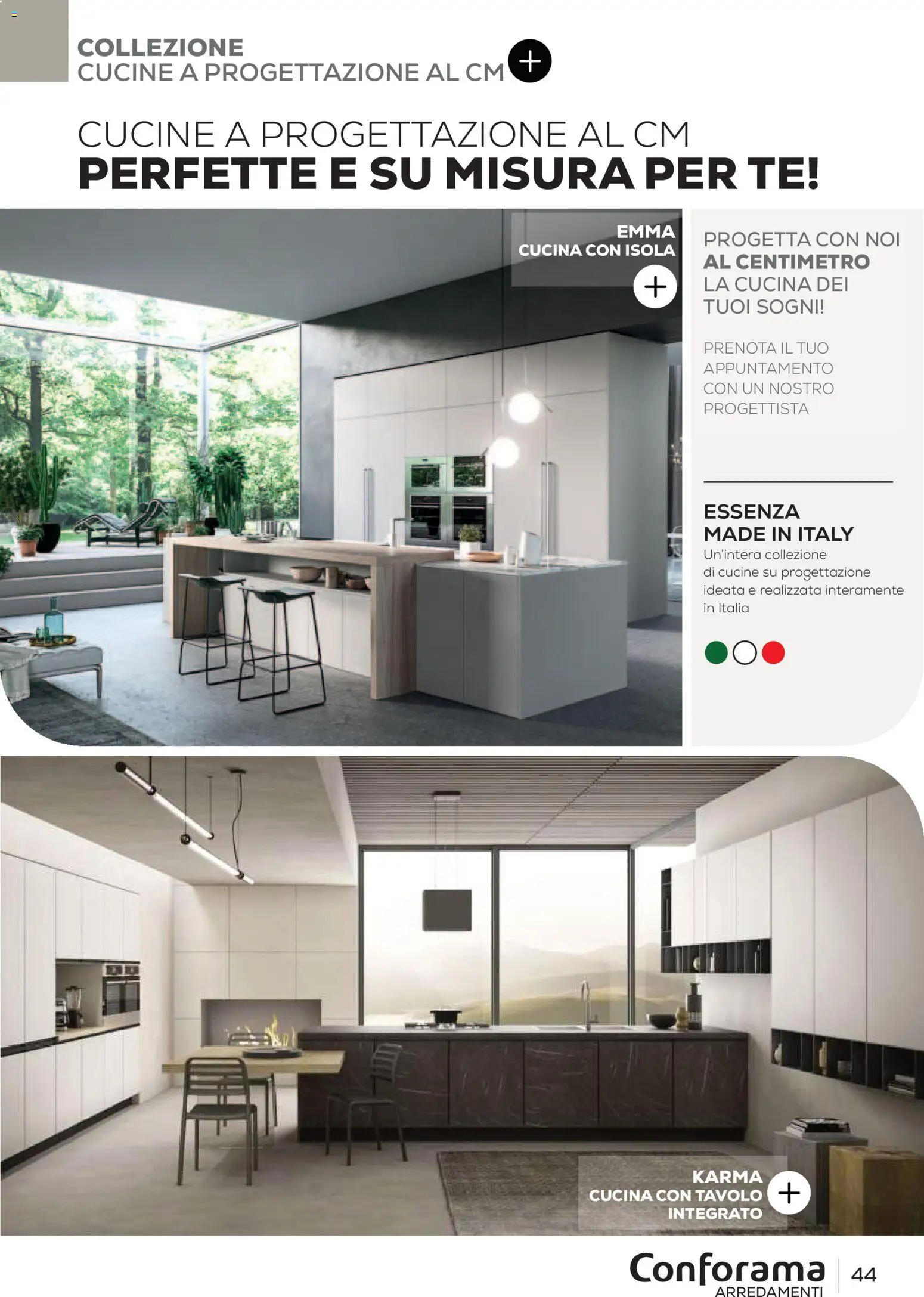 Volantino Conforama del 22/06/2026 | Pagina: 44 | Prodotti: Cucine, Tè, Tavolo