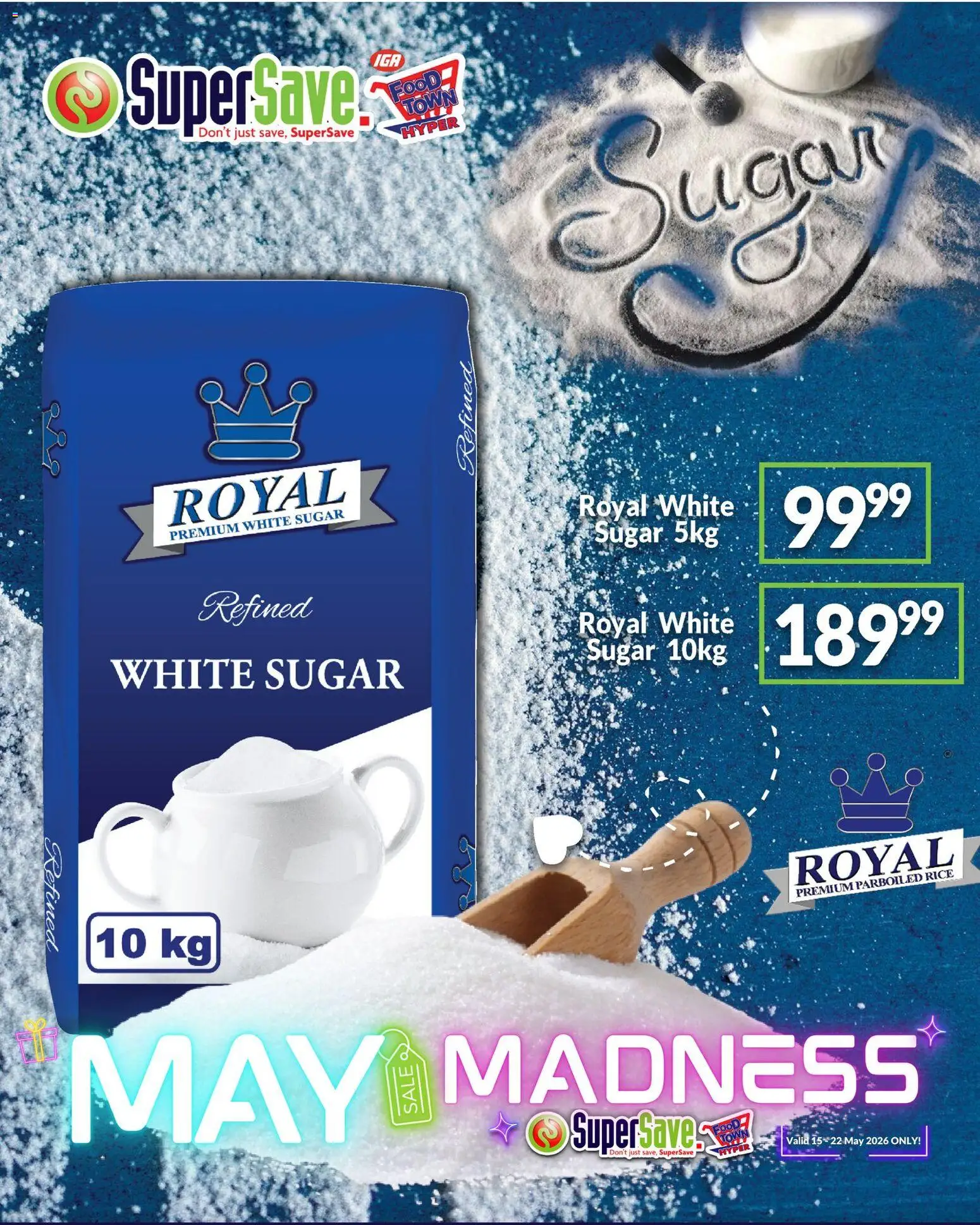 New Super Save catalogue – valid from 15.05.2026 | Page: 20 | Products: Rice, Sugar