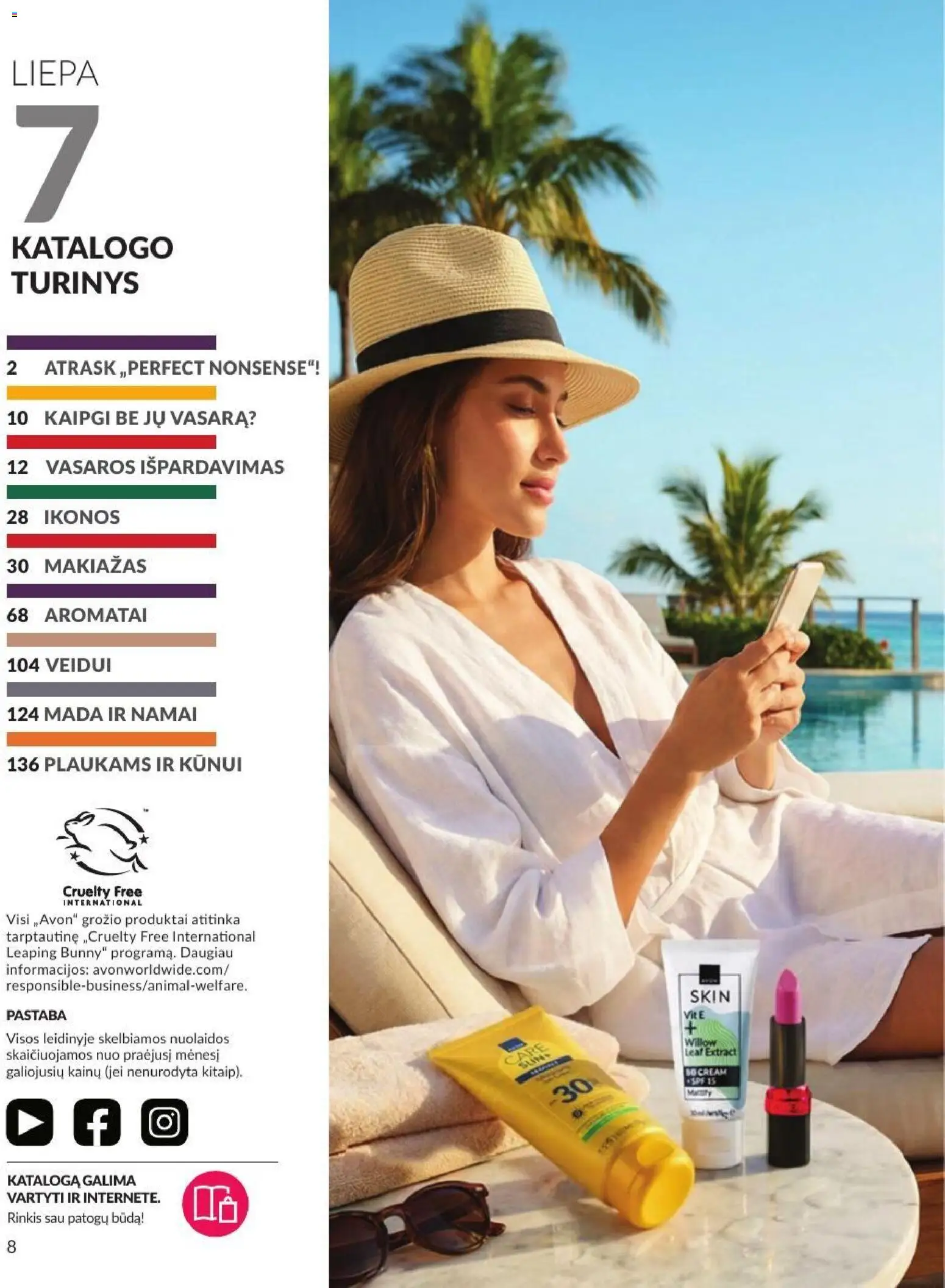 AVON akcijos nuo 2026.07.01 | Puslapis: 8 | Prekių: Makiažas