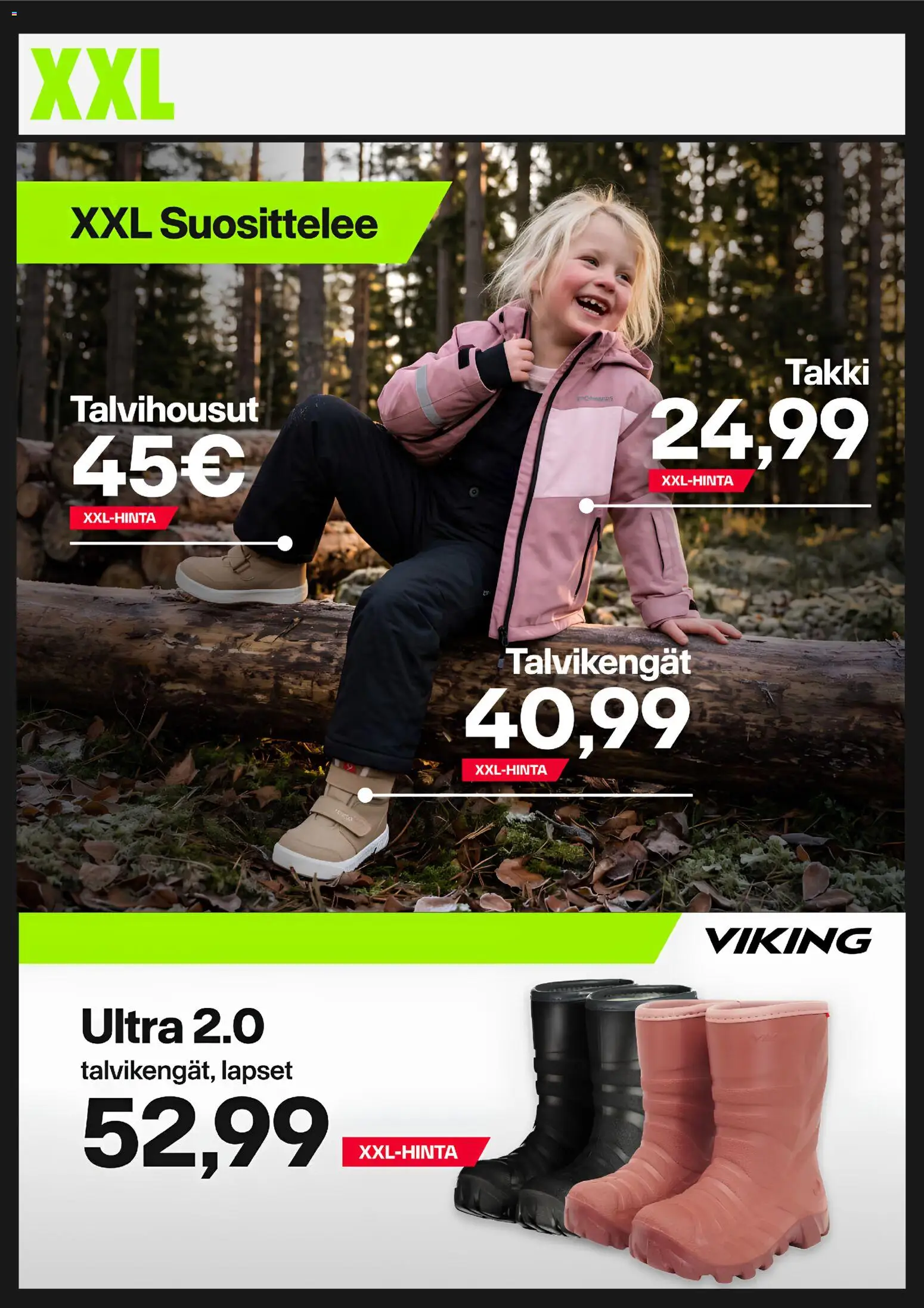 XXL tarjoukset – voimassa 27/10/2026 alkaen | Sivu: 4 | Tuotteet: Takki, Talvikengät