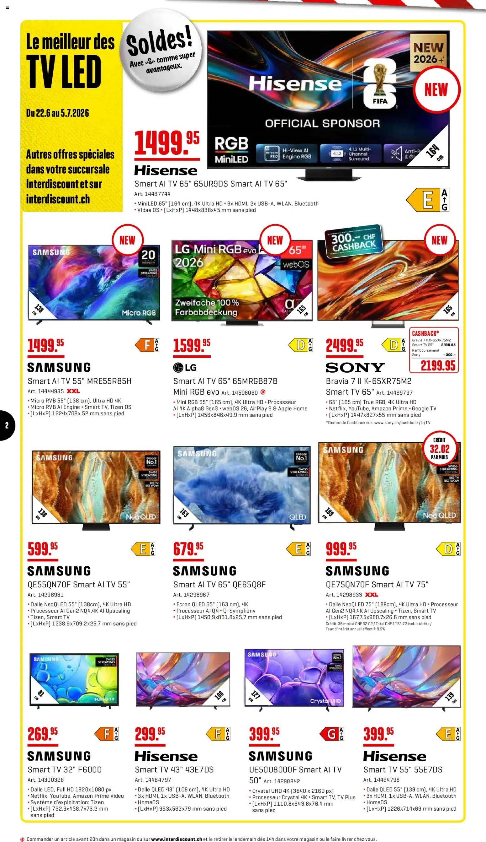 Interdiscount aktionen FR – gültig ab 22.06.2026 | Seite: 2