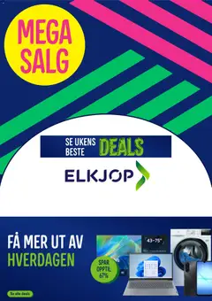 Forhåndsvisning av Elkjøp kundeavis gyldig fra 21/07/2026