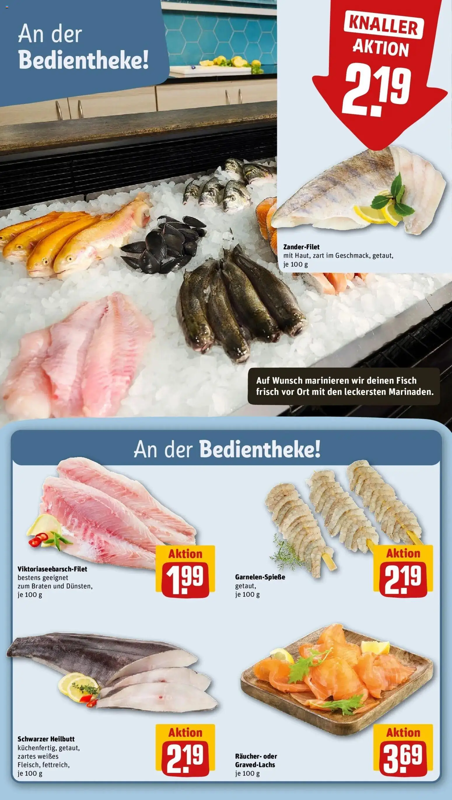 REWE Prospekt ab 05.10.2026 zum Blättern » Angebote | Seite: 33 | Produkte: Fisch