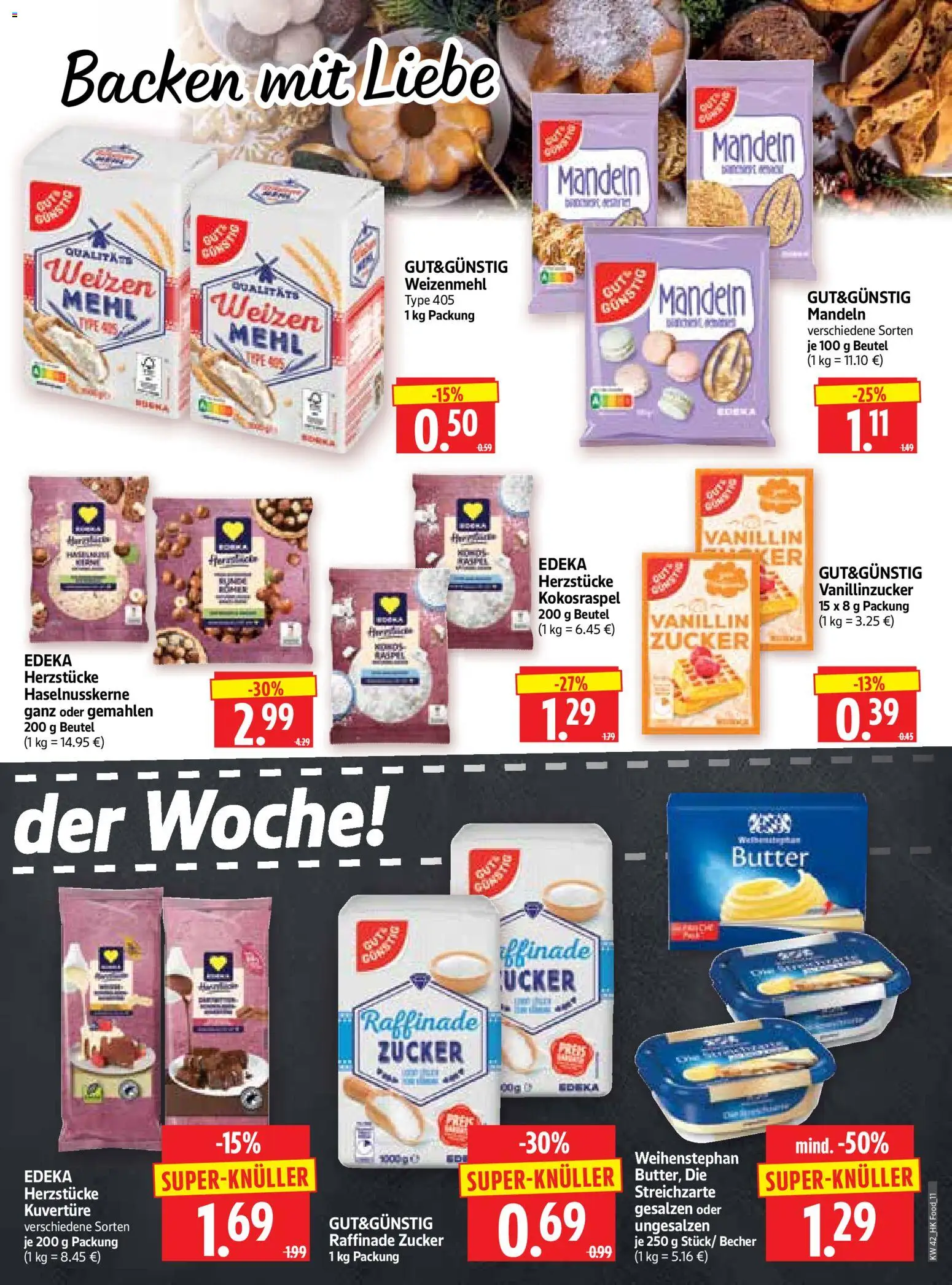 HERKULES Prospekt – gültig ab 12.10.2026 | Seite: 11 | Produkte: Mehl, Weizenmehl, Mandeln, Zucker