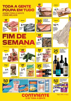 Pré-visualização Continente Fim de Semana à Continente válido de 01.05.2026