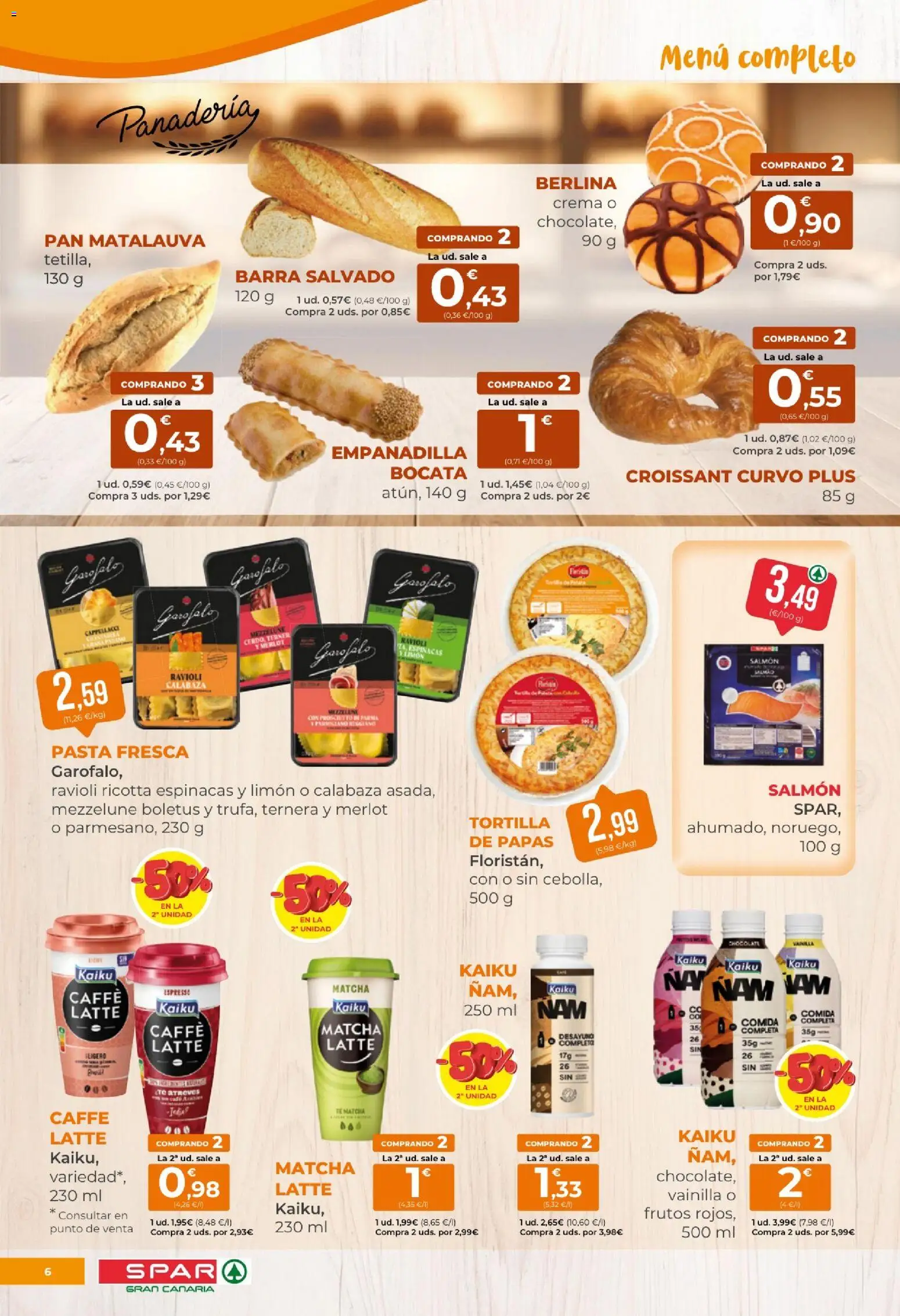 Spar folleto │ válido desde el 30/10/2026 | Página: 6 | Productos: Calabaza, Chocolate, Limón, Vainilla