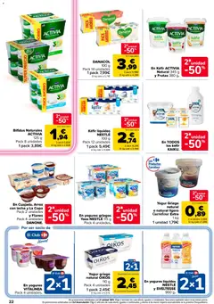 Vista previa Yogur griego natural OIKOS, 110 g válido desde el 10/09/2026 | Página: 24