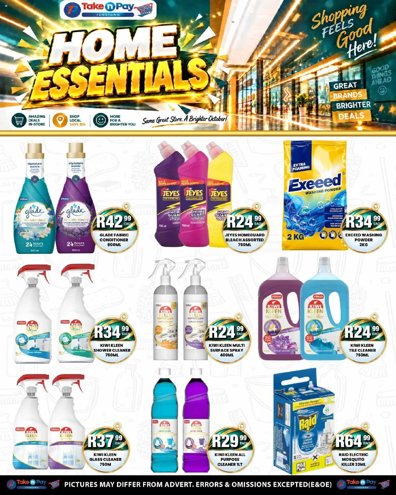 New Take n Pay catalogue – valid from 05/10/2026 | Page: 32 | Products: Shower, Powder, Conditioner, Water