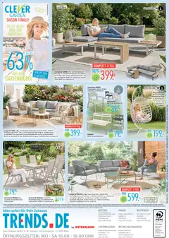 Trends Prospekt ab 01.08.2026 gültig | Seite: 5 | Produkte: Sofa, Gartenmöbel, Korb, Telefon