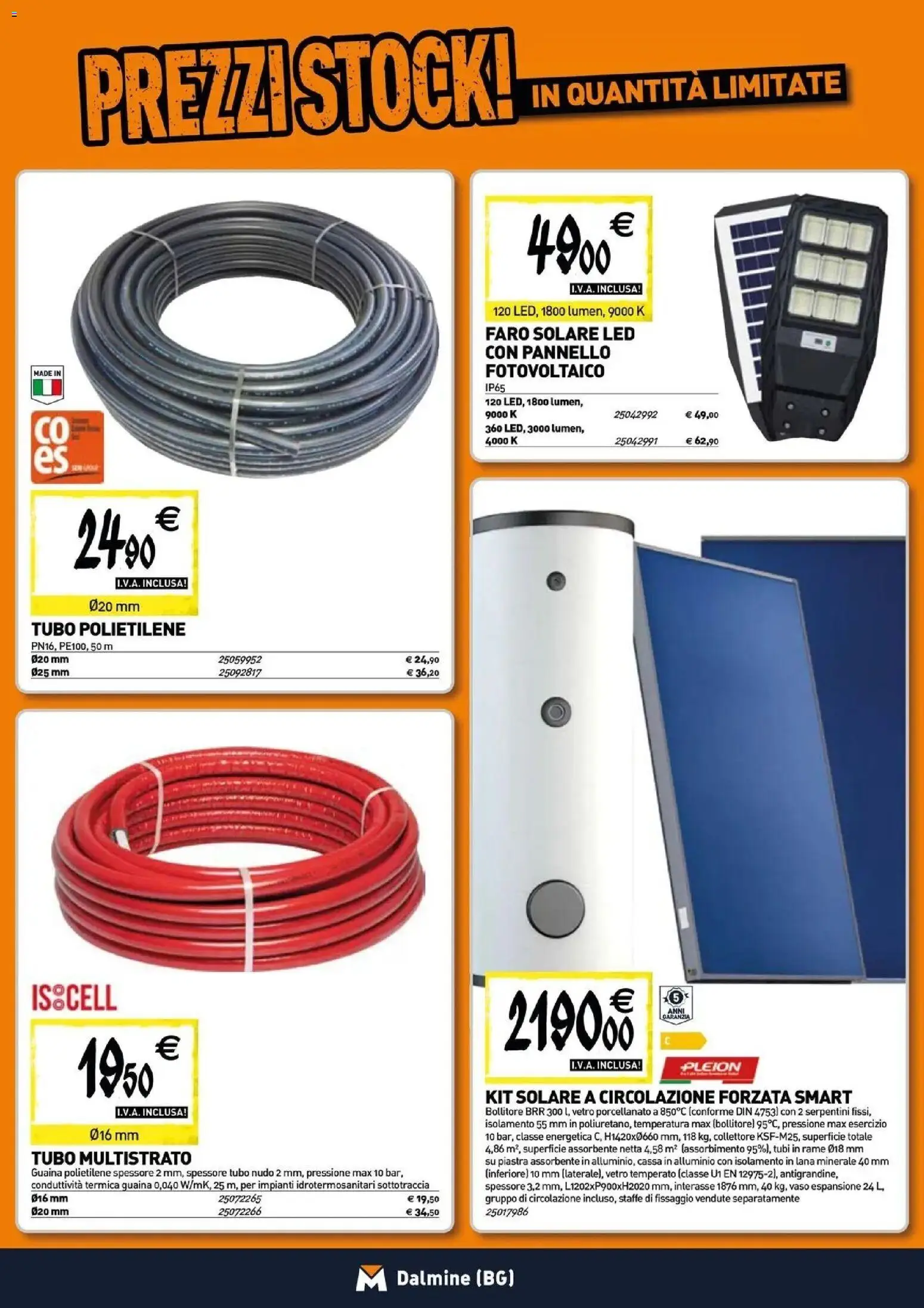 Volantino TECNOMAT del 27.05.2026 | Pagina: 8 | Prodotti: Tubo, Alluminio, Bollitore, Vaso