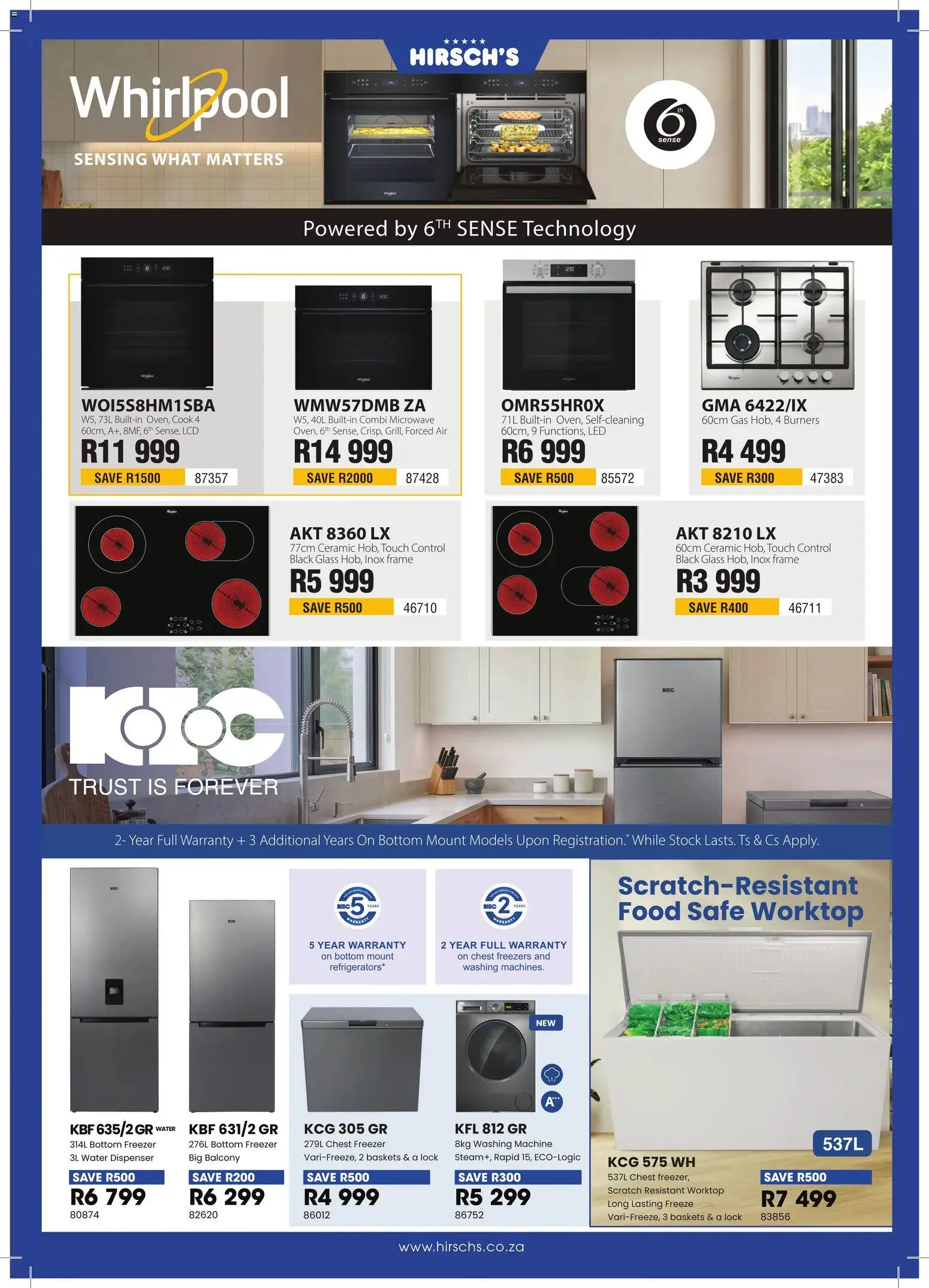 New Hirsch's catalogue – valid from 23/06/2026 | Page: 27 | Products: Frame, Lock, Microwave, Stock