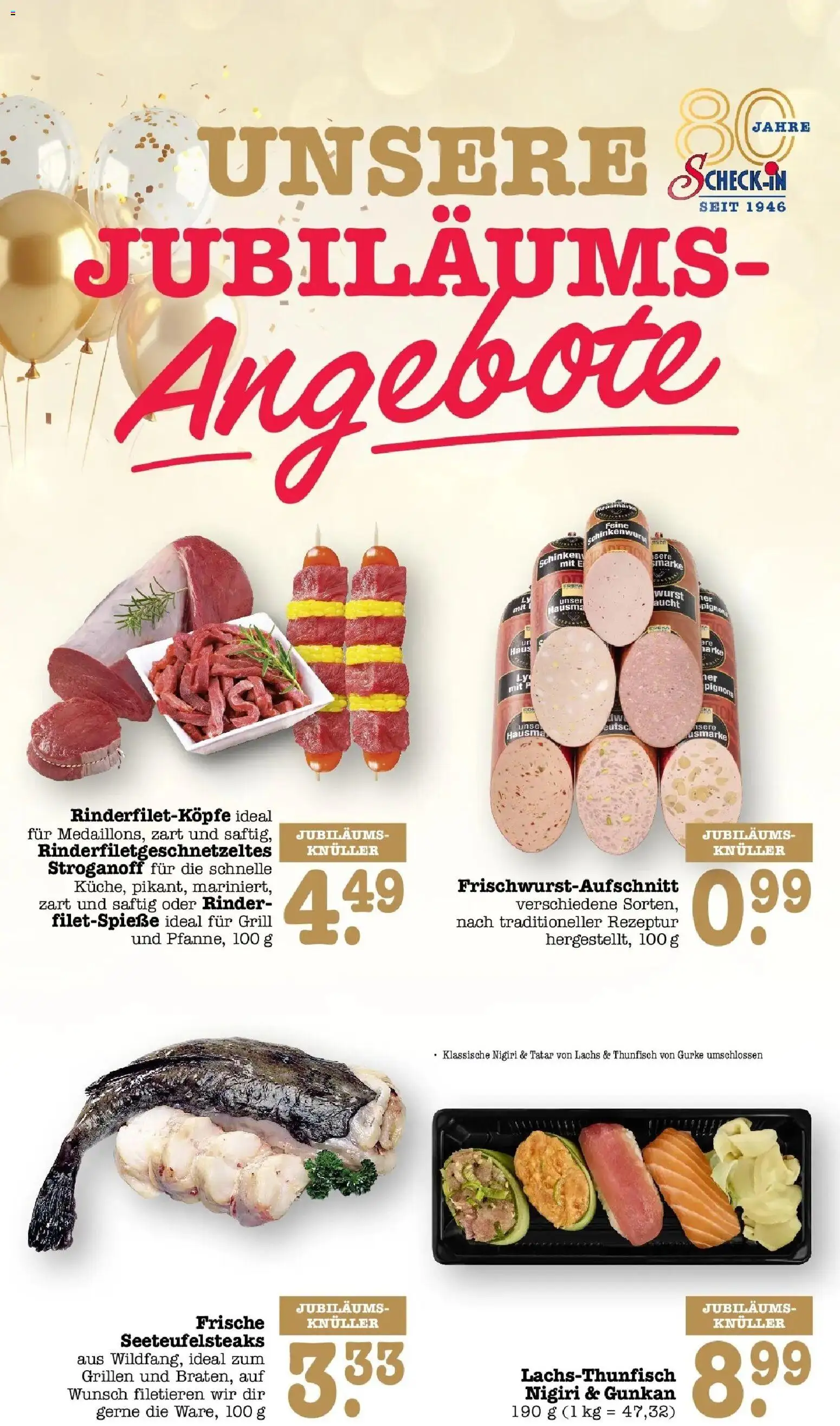 E center Prospekt Mainz-Weisenau (ab 05.10.2026) zum Blättern | Seite: 2 | Produkte: Grill, Thunfisch, Lachs, Wurst