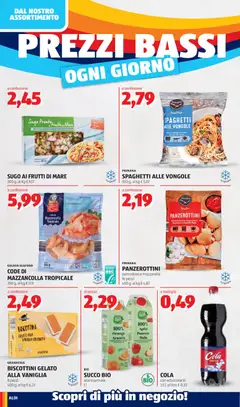 Anteprima del volantino BISCOTTINI GELATO ALLA VANIGLIA, Biscottini gelato alla vaniglia con biscotti. 8 pezzi. 400 g. valido a partire dal 29/06/2026 | Pagina: 6