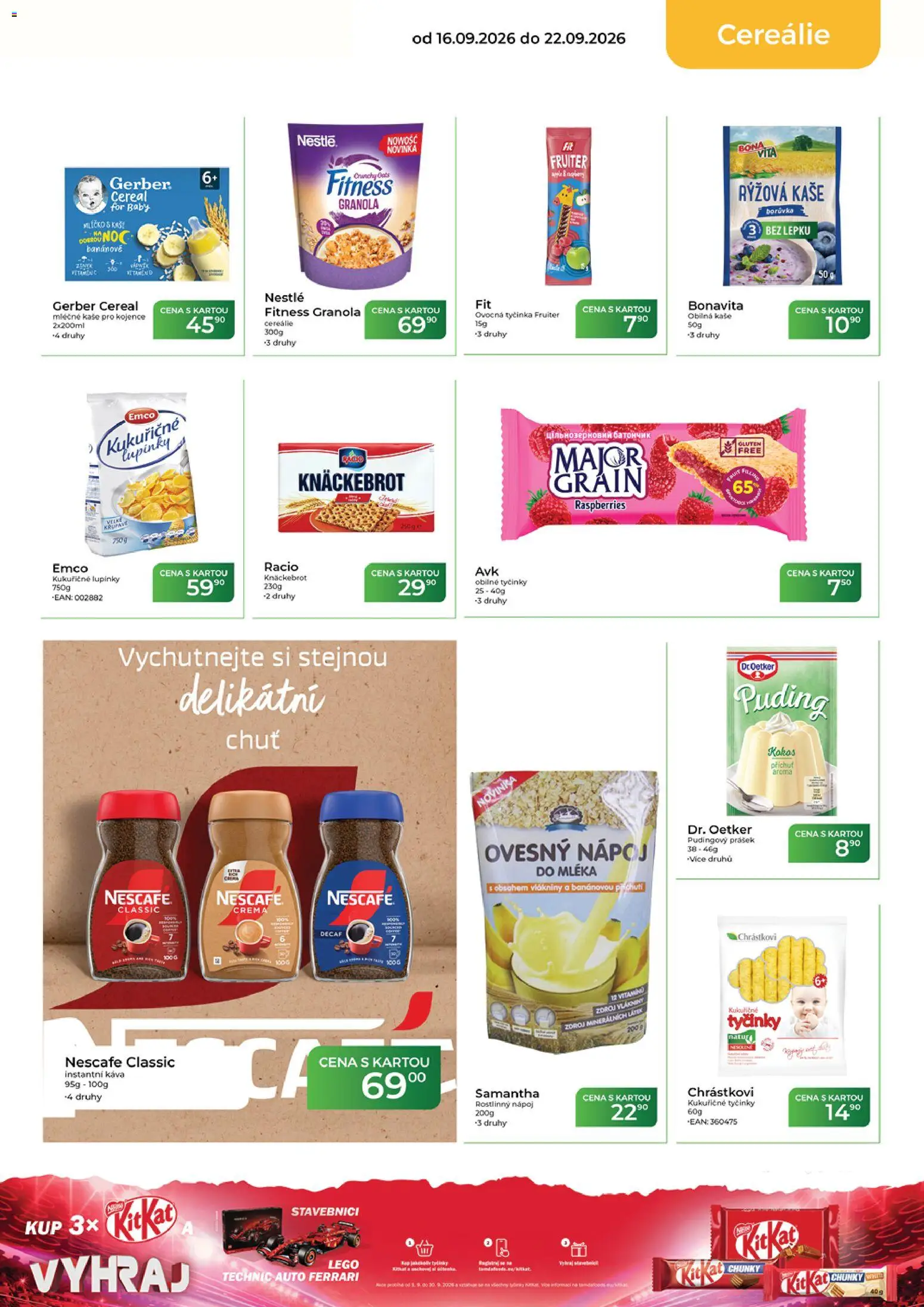 Tamda Foods leták od 16.09.2026 | Strana: 23 | Produkty: Káva, Cereálie, Instantní káva, Kokos