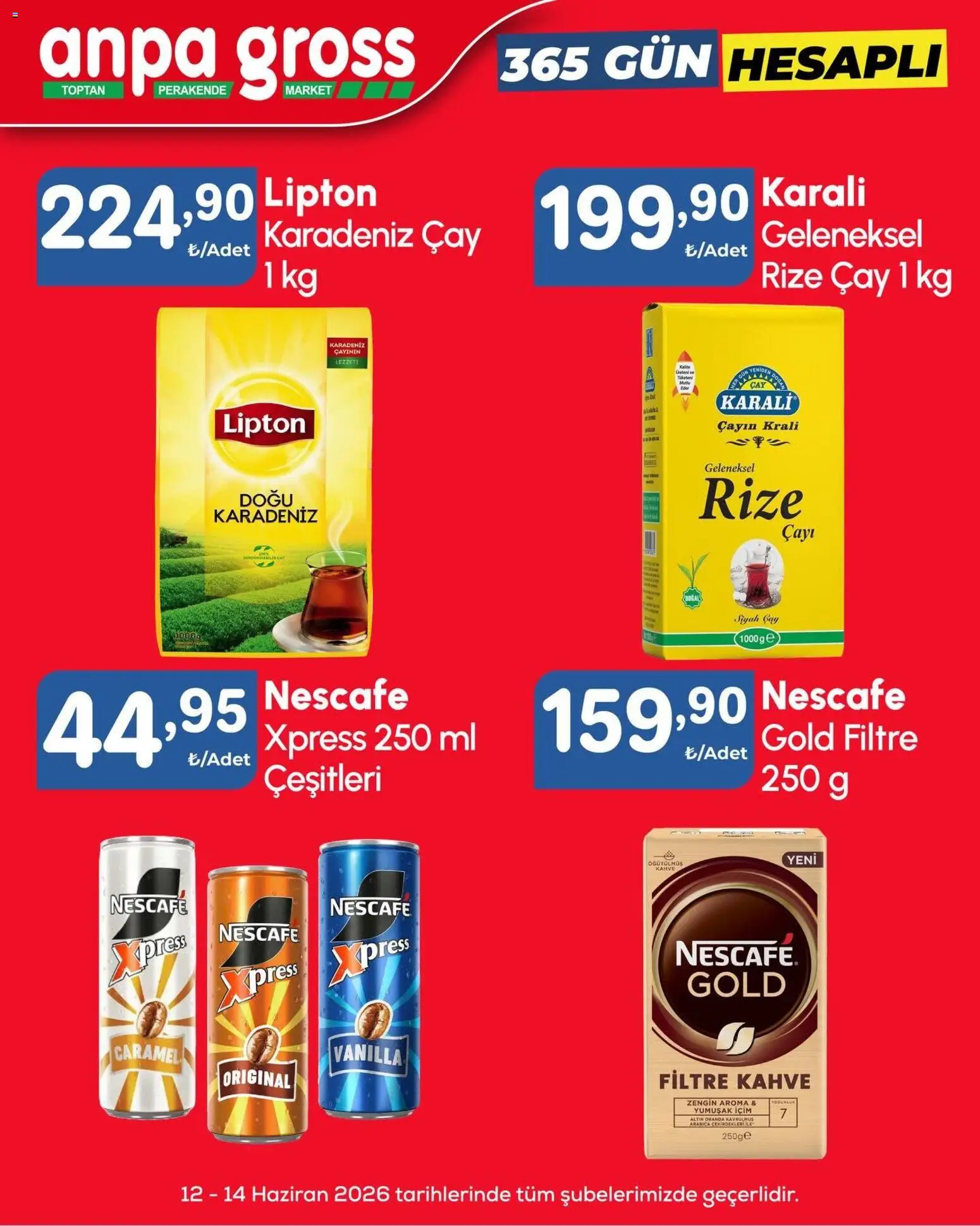 Anpa Gross Katalog - 12.06.2026 tarihinden itibaren geçerlidir | Sayfa: 8 | Ürünler: Kahve, Çay