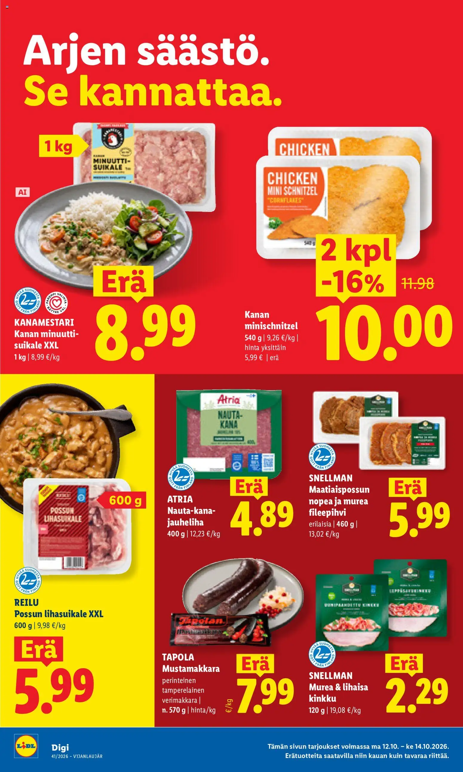 Lidl tarjoukset Kauhajoki – voimassa 12/10/2026 alkaen | Sivu: 4