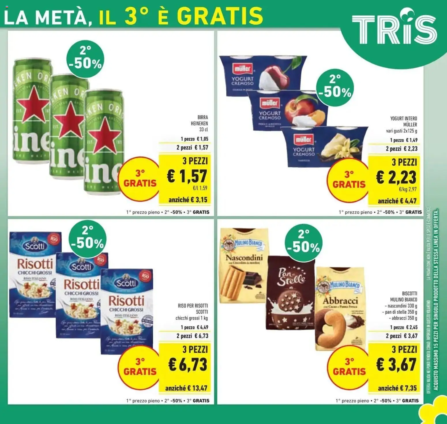 Volantino Conad dal 23/09/2026 > Anteprima | Pagina: 5 | Prodotti: Yogurt, Biscotti, Yogurt cremoso, Heineken