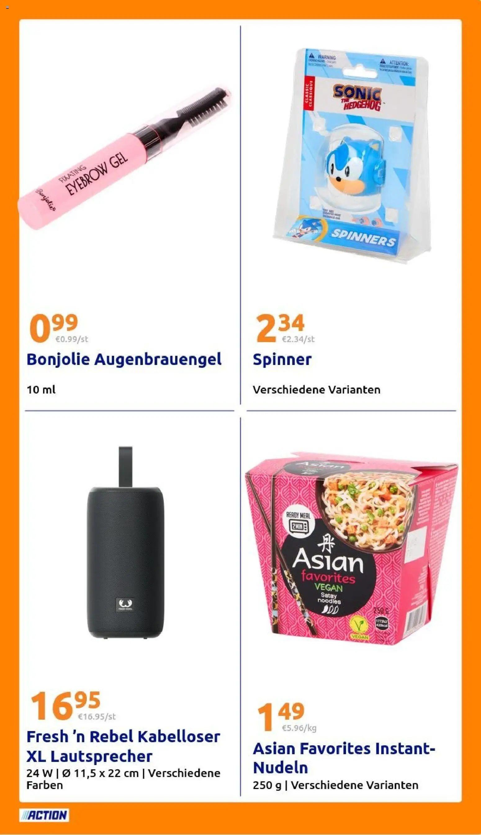 Action Prospekt – gültig ab 26.08.2026 | Seite: 23 | Produkte: Lautsprecher, Nudeln
