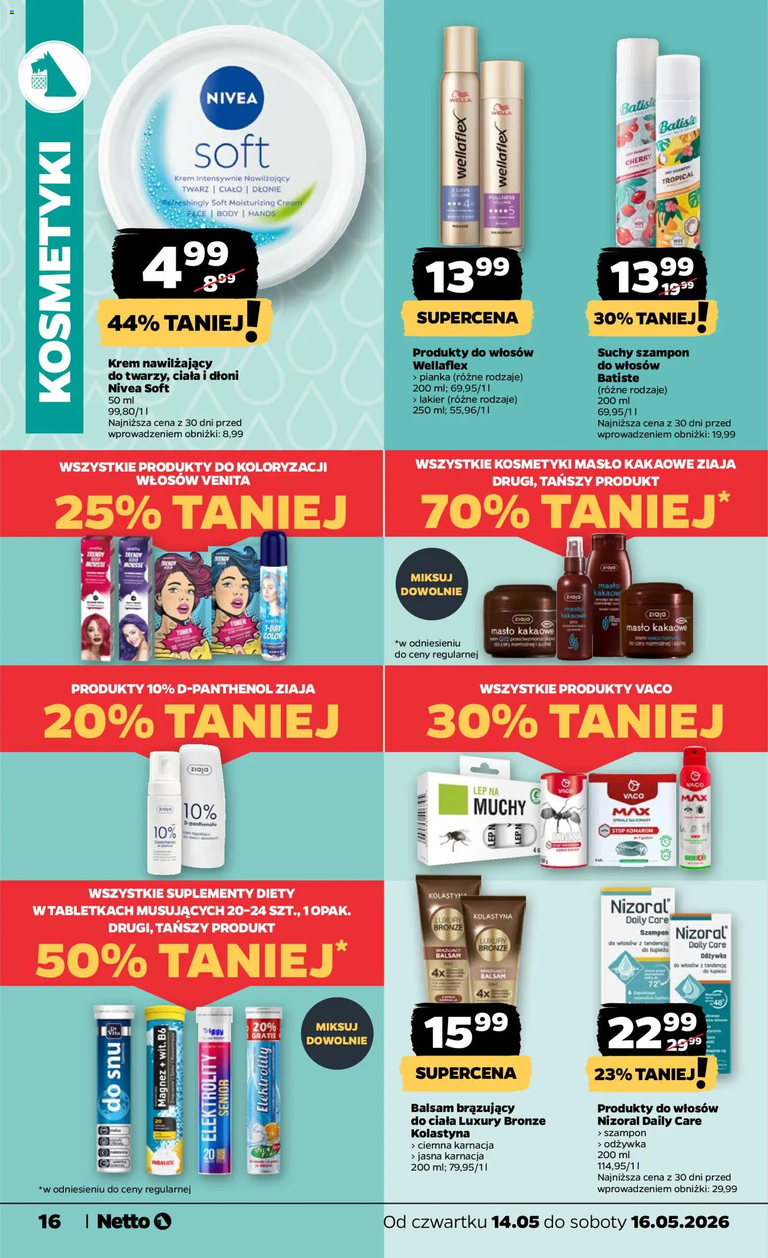Netto gazetka od czwartku spożywcza od 14.05.2026 | Strona: 16