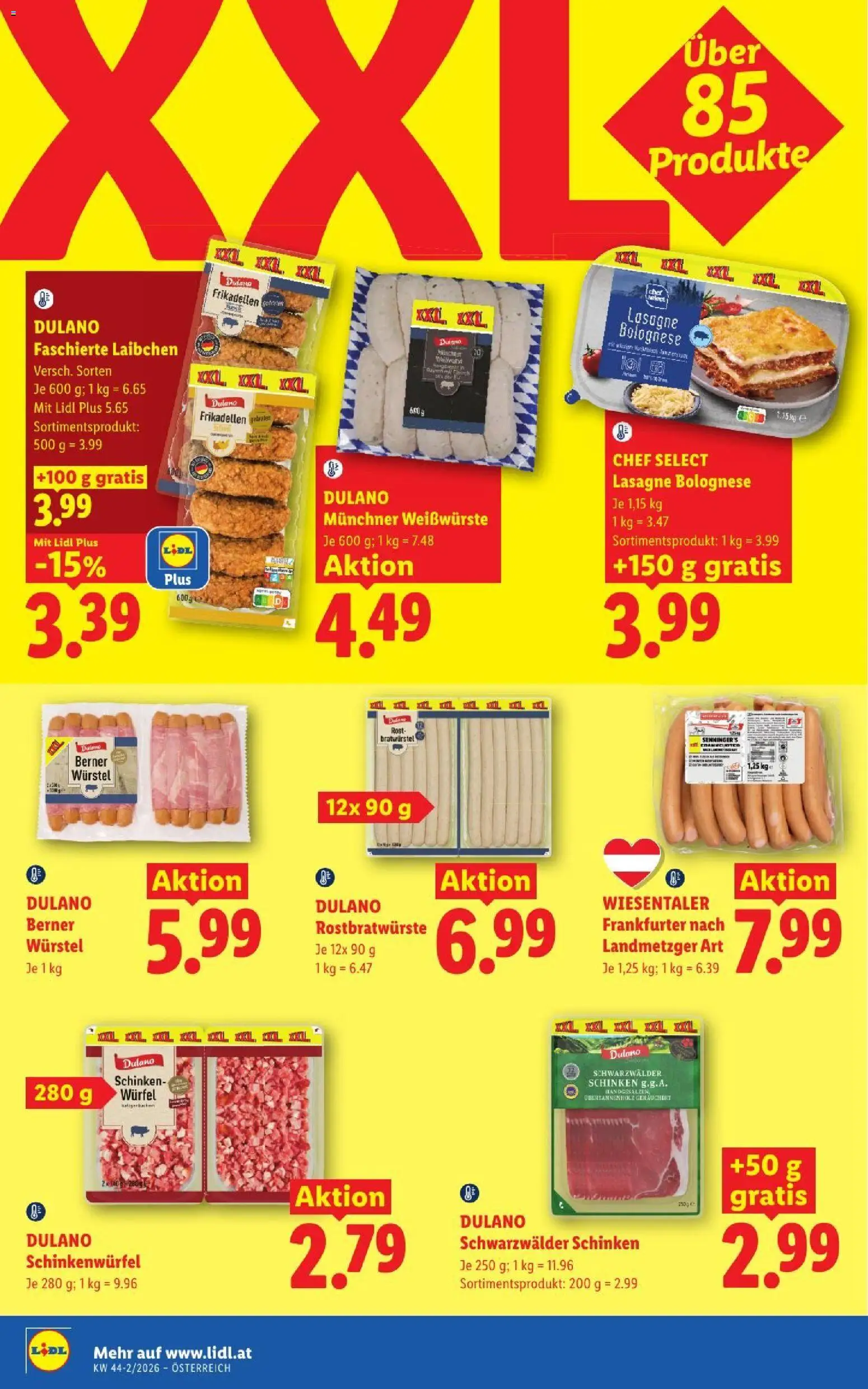 Lidl Flugblatt gültig ab 29.10.2026 | Seite: 10 | Produkte: Schinken